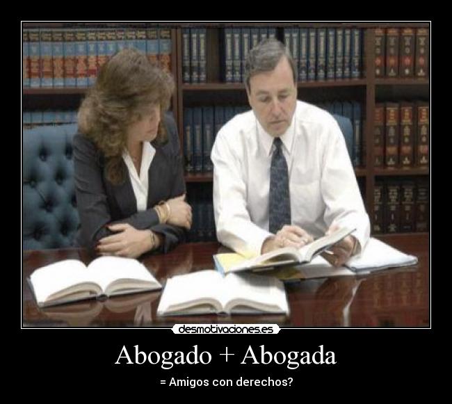 Abogado + Abogada - 