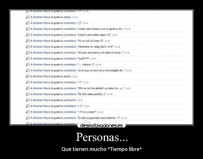 Personas... -