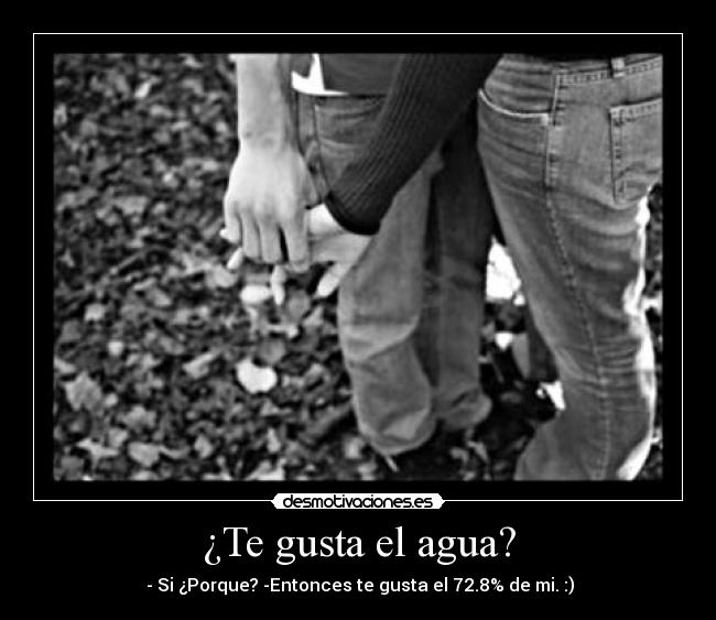 ¿Te gusta el agua? - 