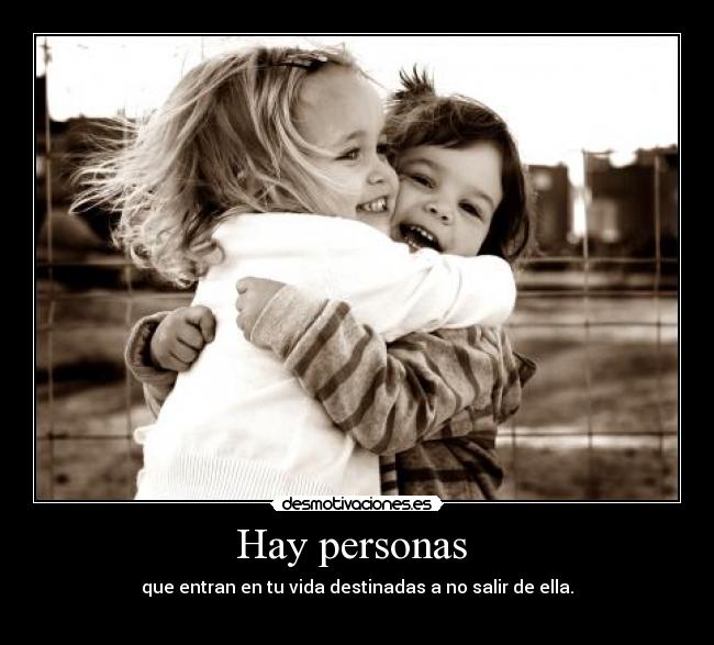 Hay personas -