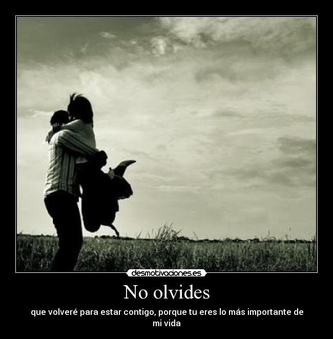 No olvides - 