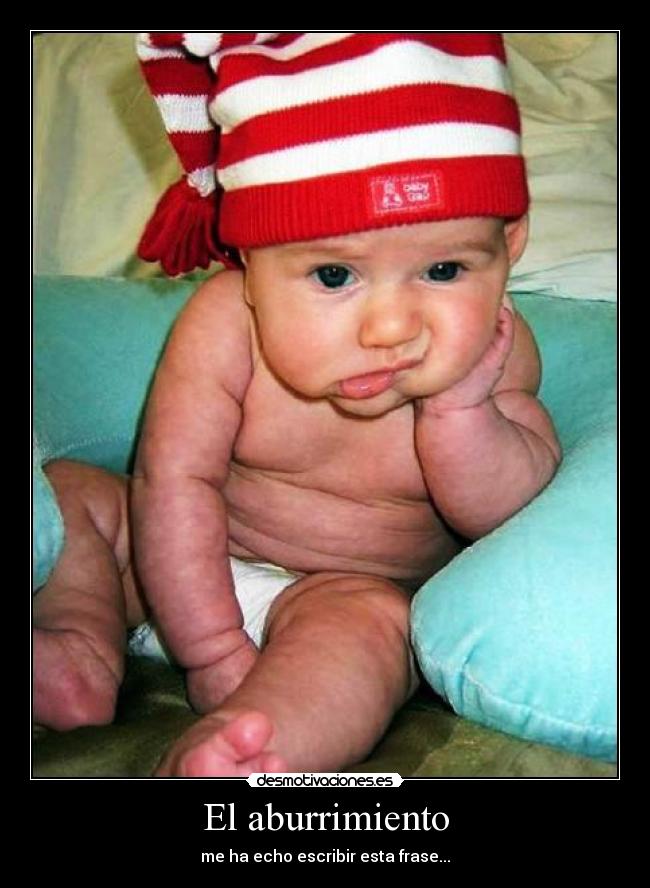 El aburrimiento -