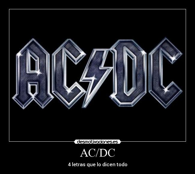 AC/DC - 4 letras que lo dicen todo