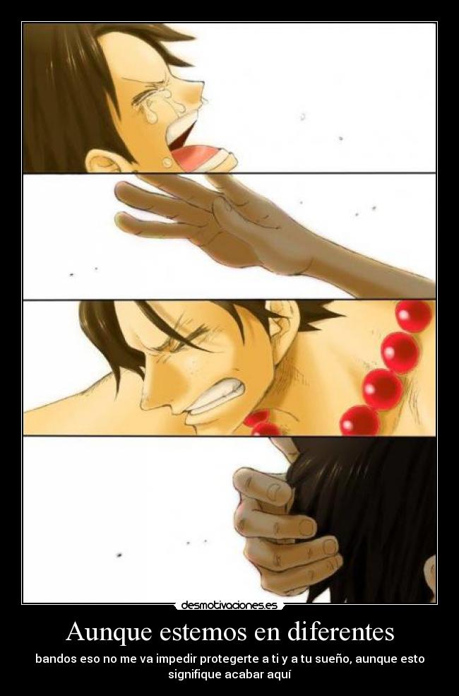 Aunque estemos en diferentes -