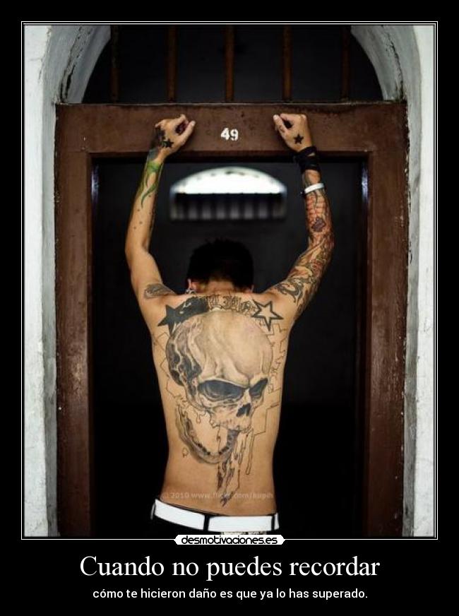 Cuando no puedes recordar -