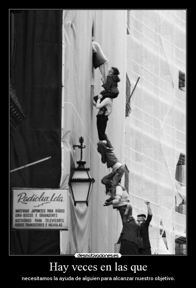 Hay veces en las que -