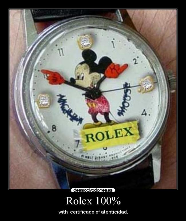 Rolex 100% -