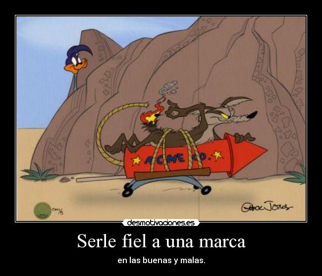 Serle fiel a una marca -