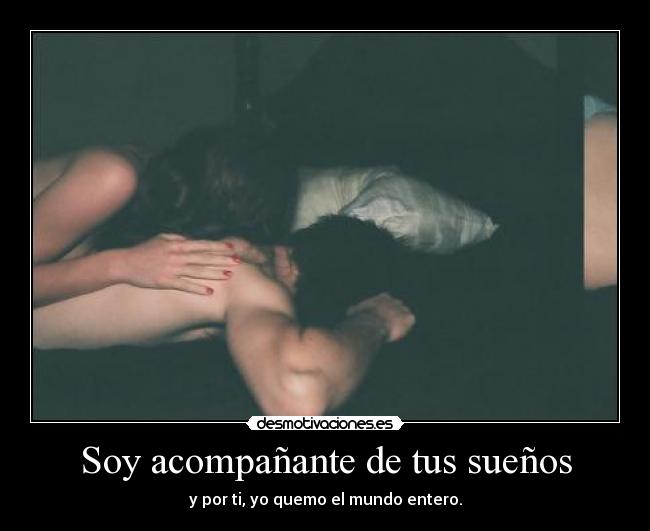 Soy acompañante de tus sueños - 