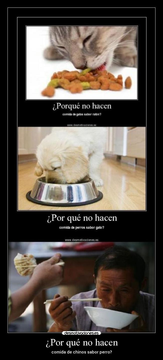 ¿Por qué no hacen -