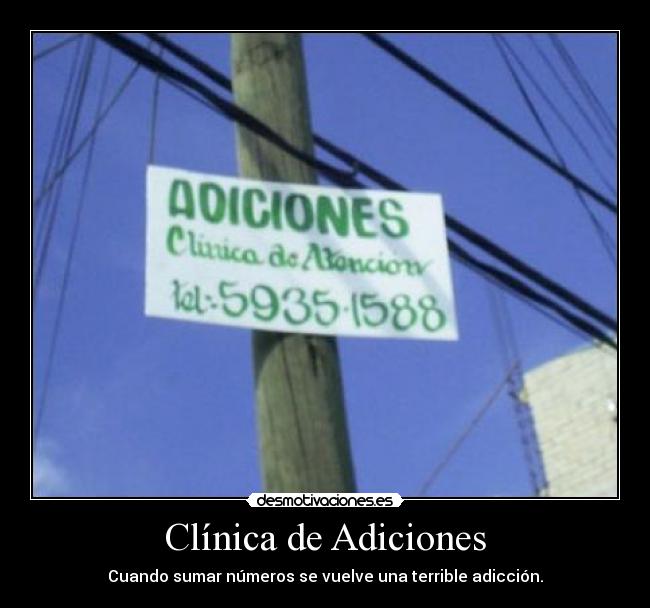 carteles adiciones adicciones desmotivaciones