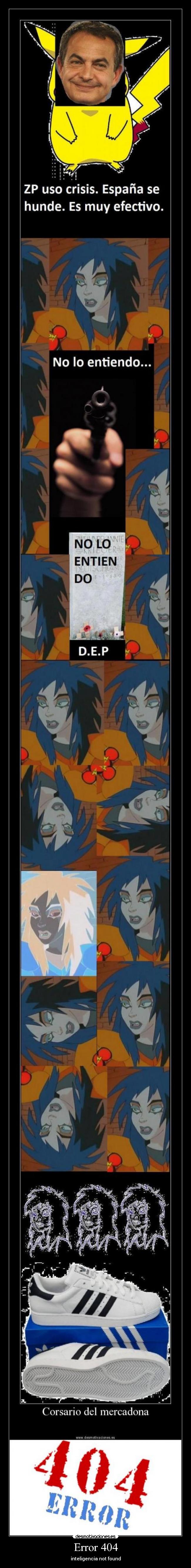 Error 404 - inteligencia not found