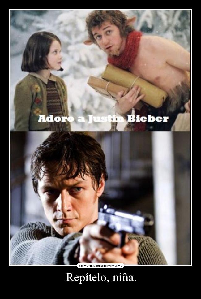 Repítelo, niña. - 