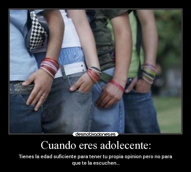 carteles adolecencia desmotivaciones