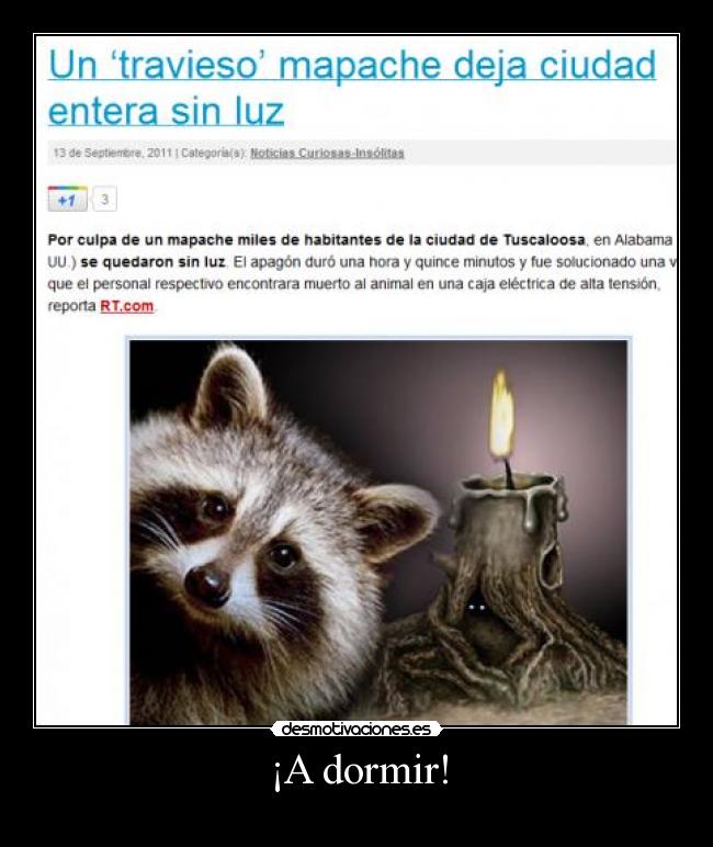 ¡A dormir! - 