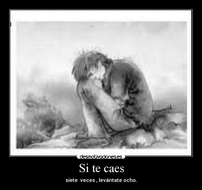 Si te caes -