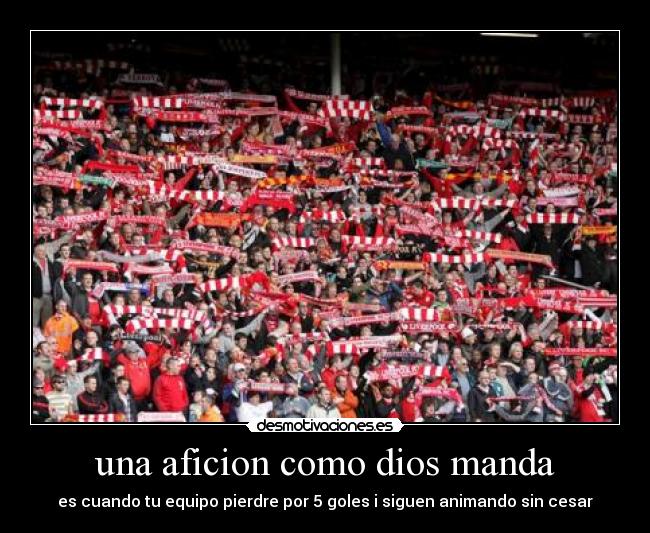 una aficion como dios manda - 