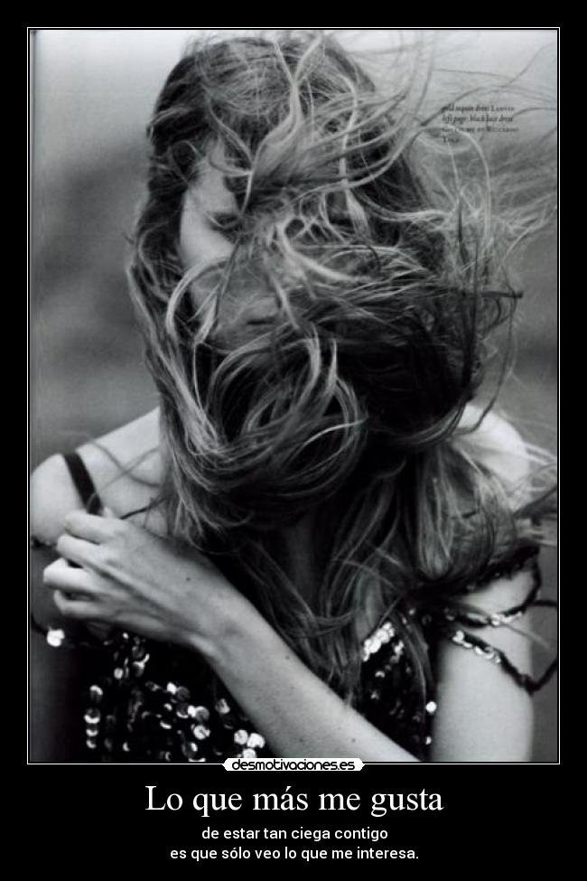 Lo que más me gusta -