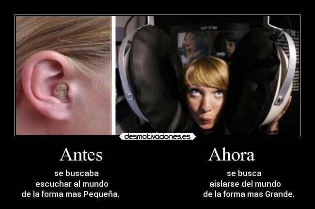 Antes Ahora -