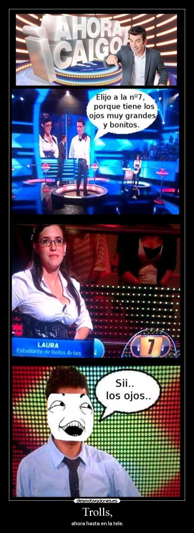 Trolls, - ahora hasta en la tele.