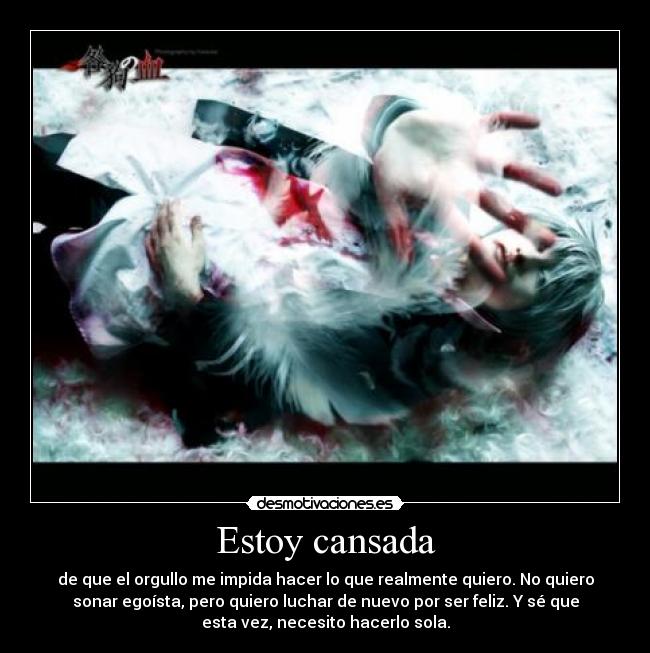 Estoy cansada - 