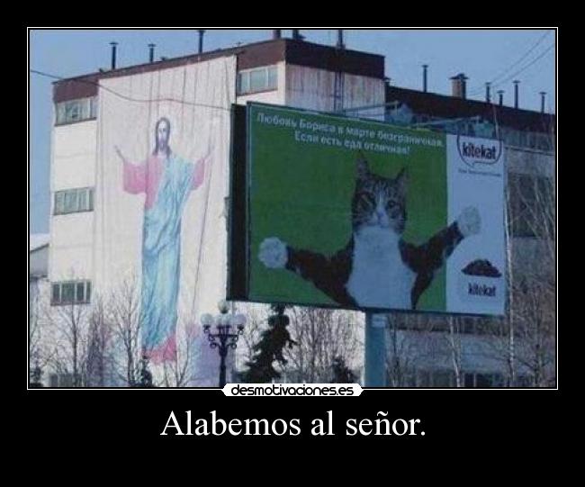 Alabemos al señor. -