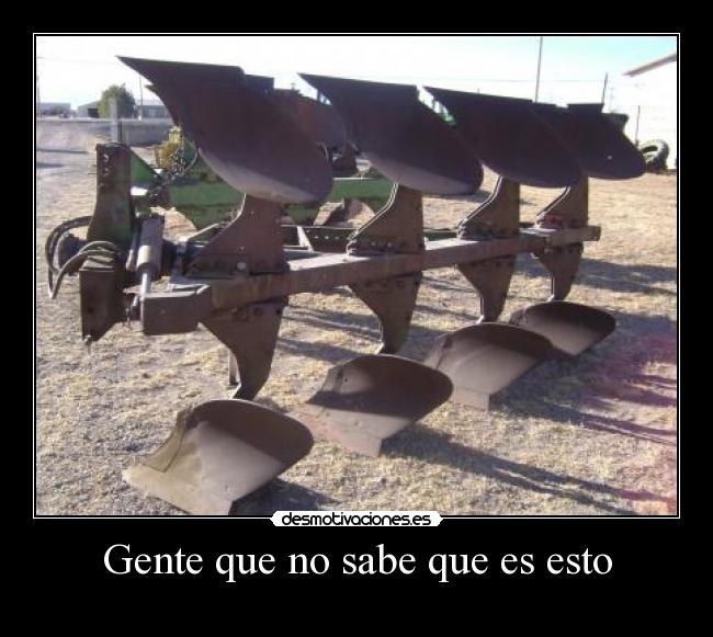 Gente que no sabe que es esto - 