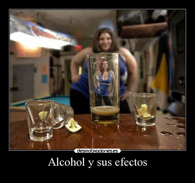 Alcohol y sus efectos -