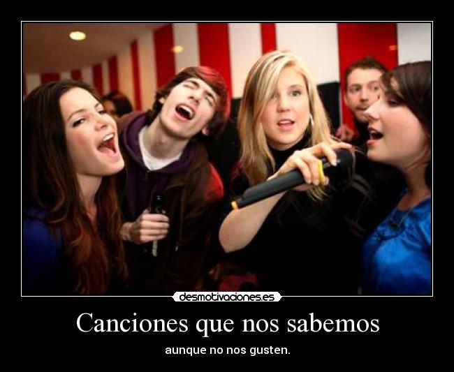 Canciones que nos sabemos -