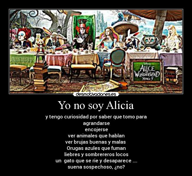 Yo no soy Alicia -