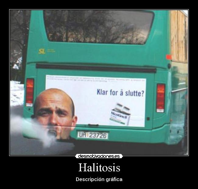 Halitosis - Descripción gráfica