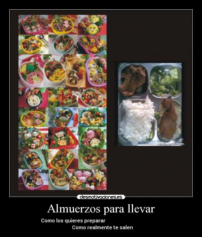 Almuerzos para llevar -