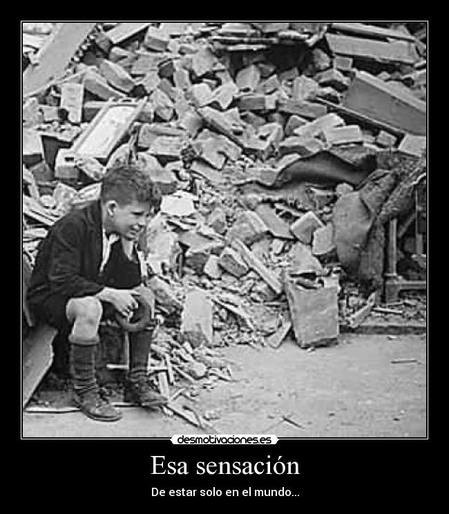 Esa sensación -