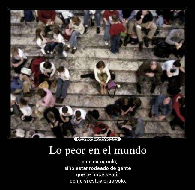 Lo peor en el mundo - 