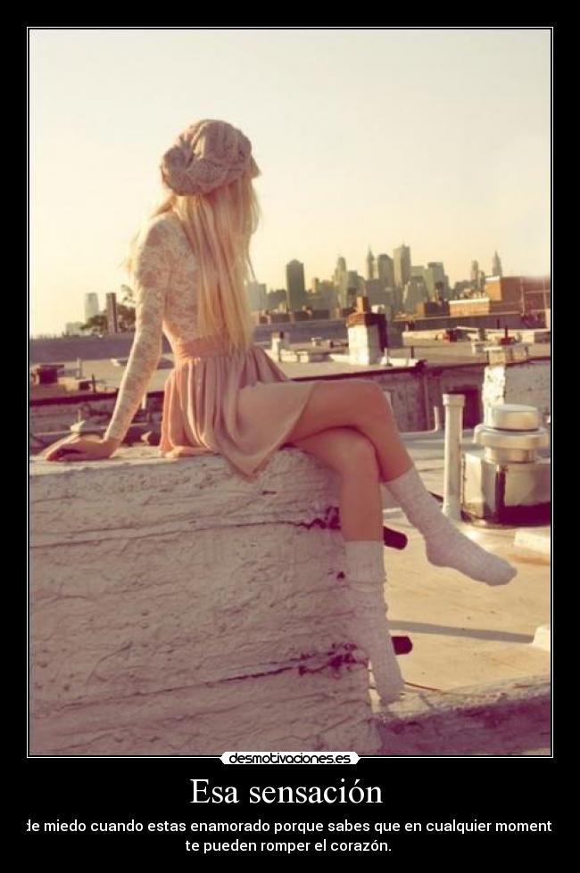 Esa sensación  - 