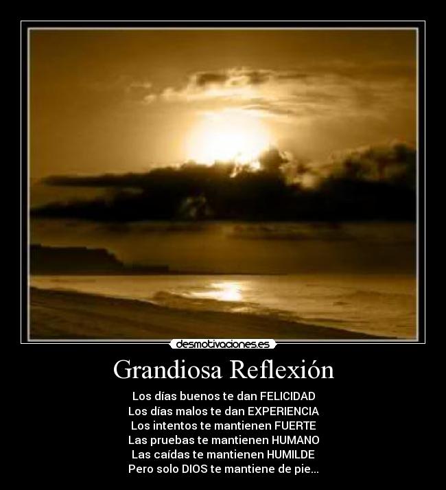 Grandiosa Reflexión - 