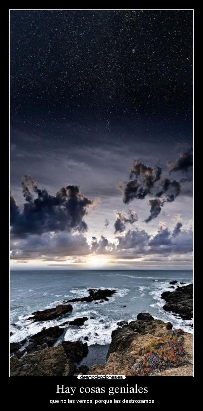 Hay cosas geniales -