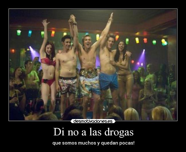 Di no a las drogas -