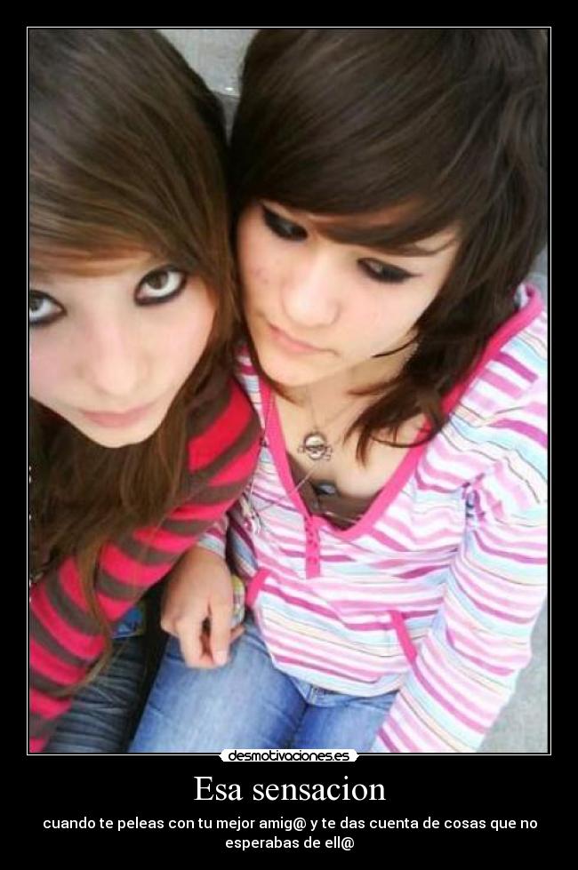 carteles amigassensacion desmotivaciones