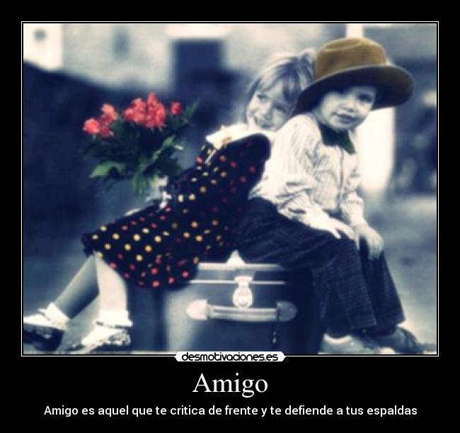 carteles conocidos muchos amigos pocos desmotivaciones