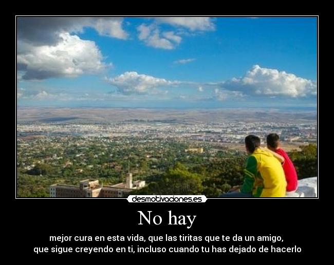 No hay - 