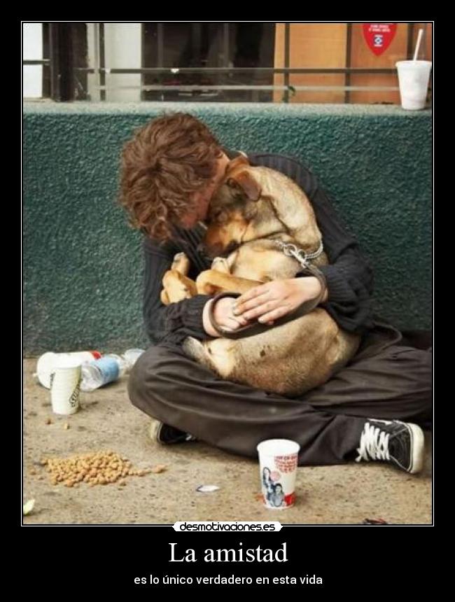 La amistad - es lo único verdadero en esta vida