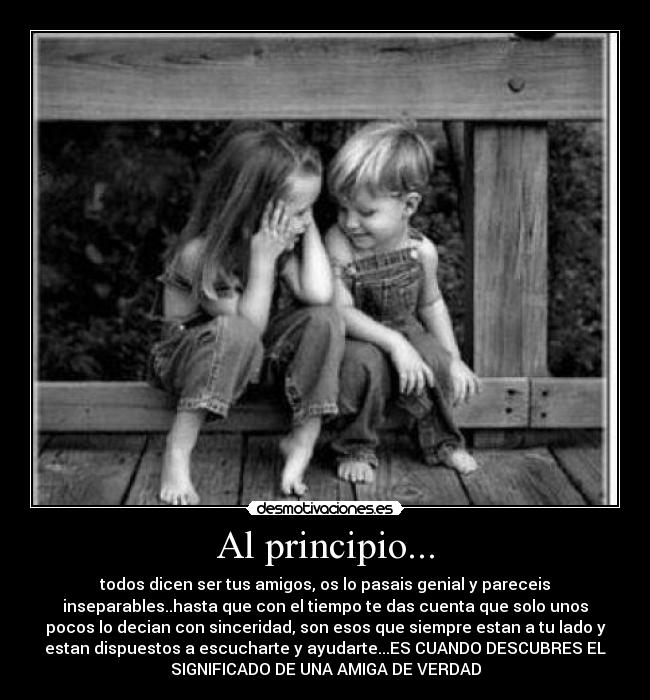 Al principio... - 
