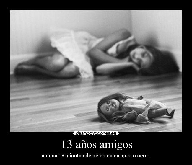 13 años amigos - 