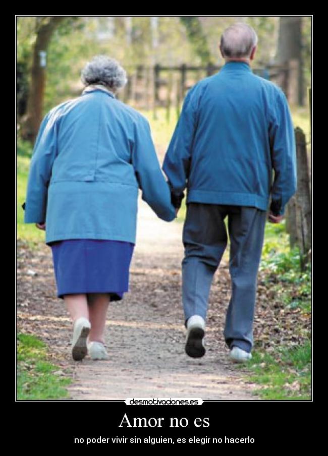 Amor no es -