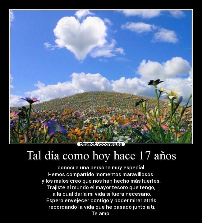 carteles amo nuria feliz aniversario desmotivaciones