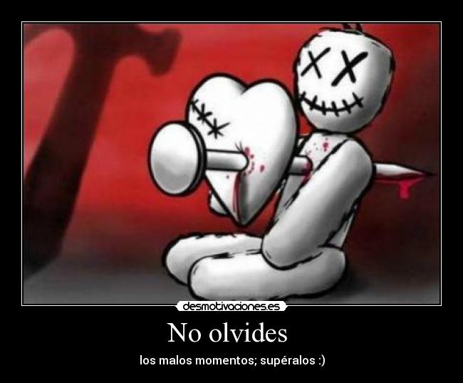 No olvides -