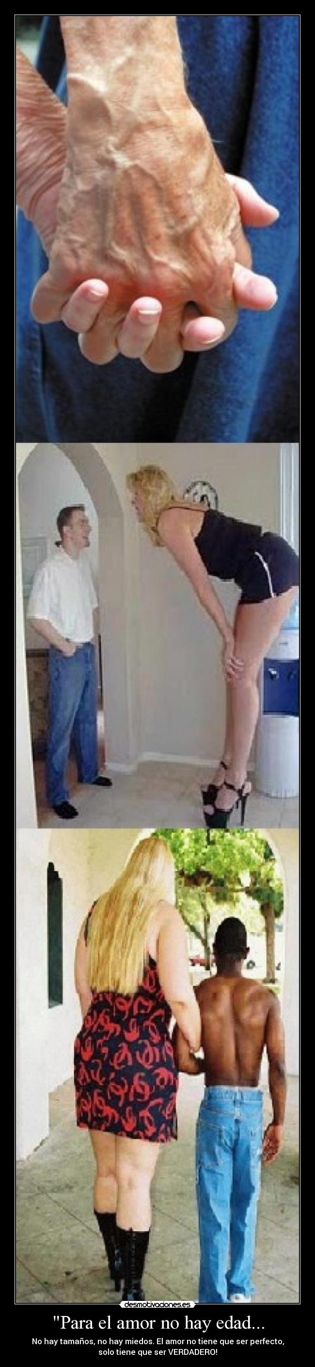 Para el amor no hay edad... -