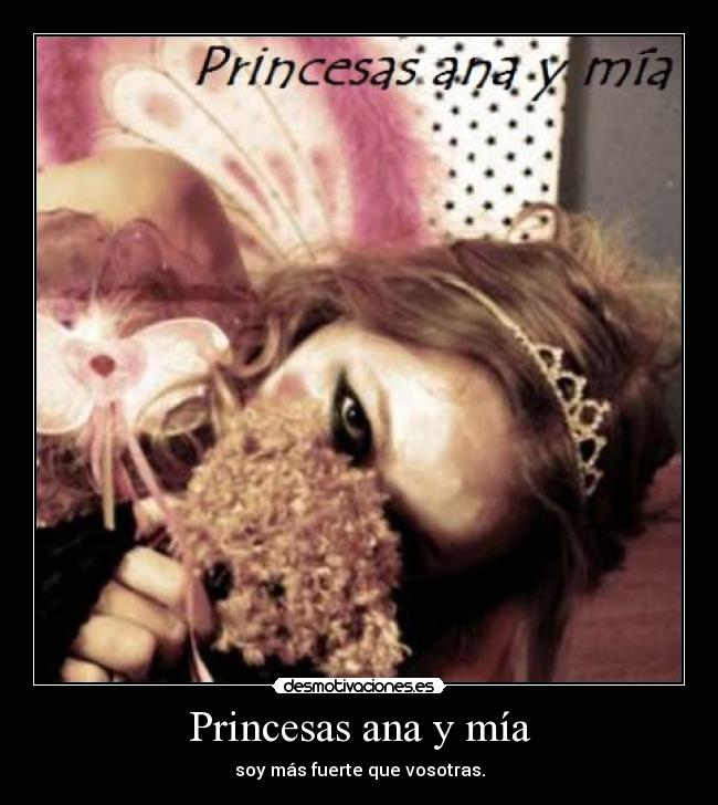 Princesas ana y mía - 