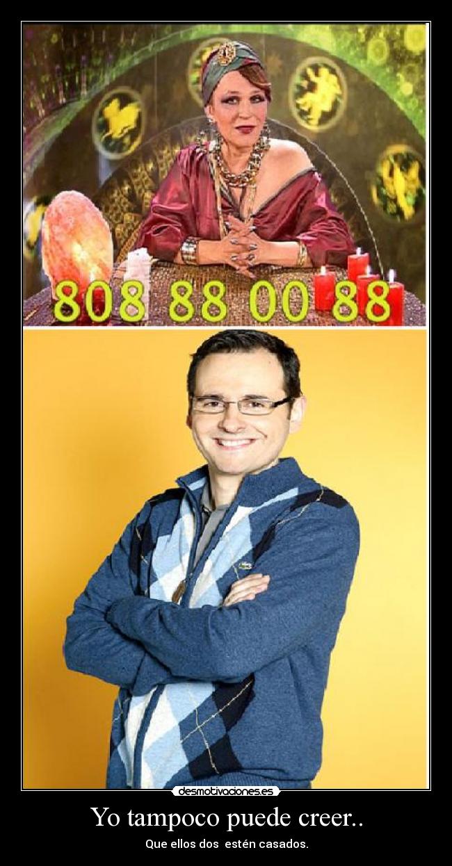 Yo tampoco puede creer.. - 